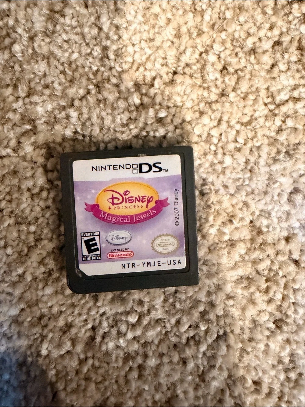 Nintendo DS Disney Princess: Magical Jewels Game Cartridge - Purple